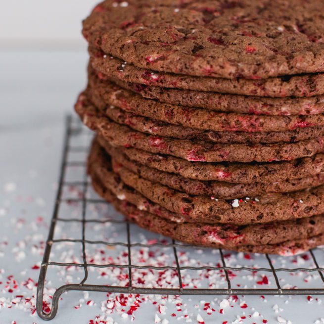 Chocolate Peppermint Classic Cookies